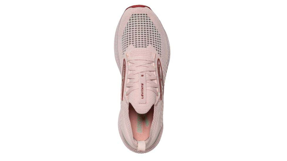 Brooks Levitate StealthFit 6 Running Shoes - Womens, Medium, Peach Whip/Pink, 10.5, 1203851B662.105