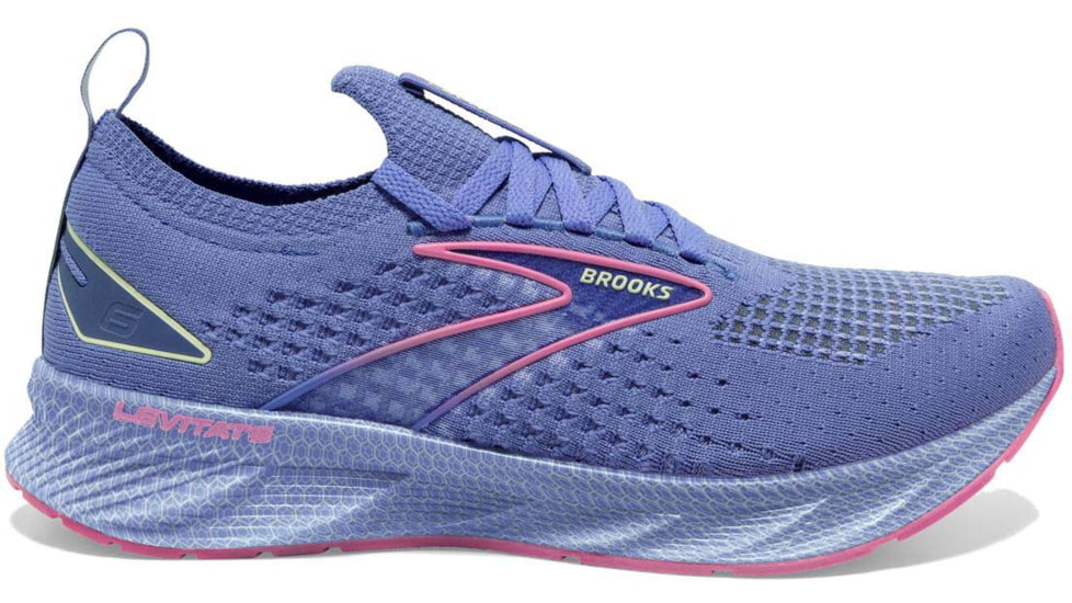 Brooks Levitate StealthFit 6 Running Shoes - Womens, Medium, Purple/Pink, 10.0, 1203851B557.100