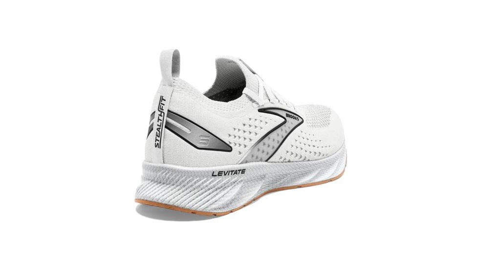 Brooks Levitate StealthFit 6 Running Shoes - Womens, Medium, White/Bran, 5.0, 1203851B170.050