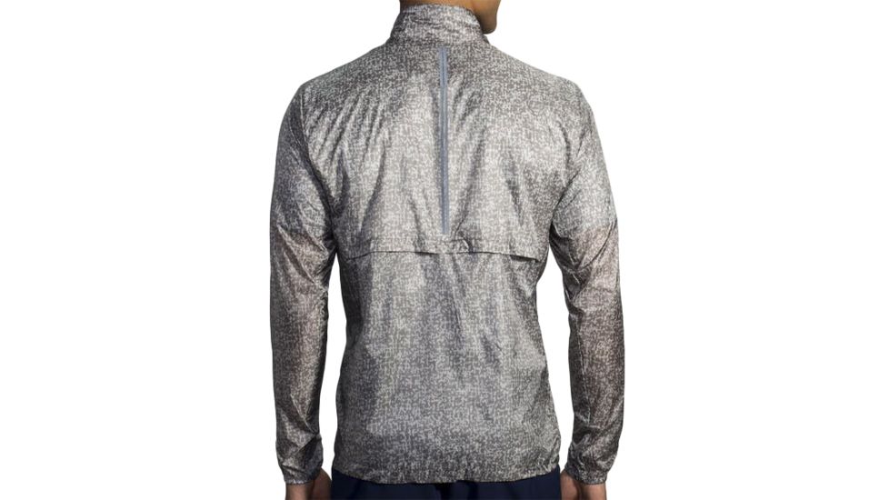 Brooks LSD Jacket - Mens, Ash Static, Small, 211100057.025