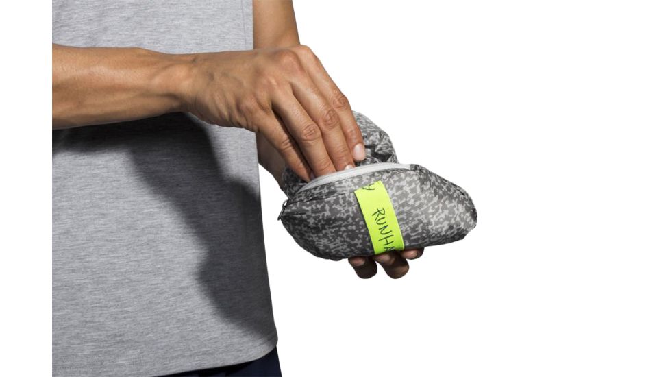 Brooks LSD Jacket - Mens, Ash Static, Small, 211100057.025