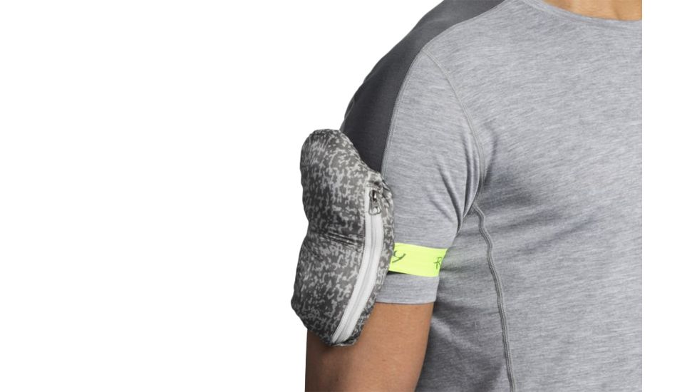 Brooks LSD Jacket - Mens, Ash Static, Small, 211100057.025