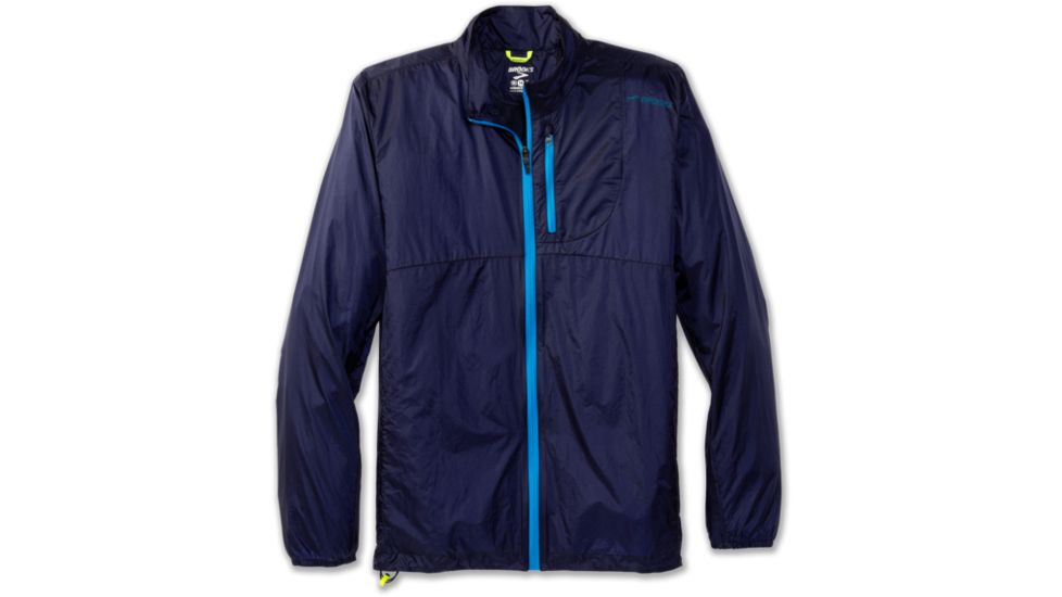 Brooks LSD Jacket - Mens, Navy/Azul, Medium, 211100419.030