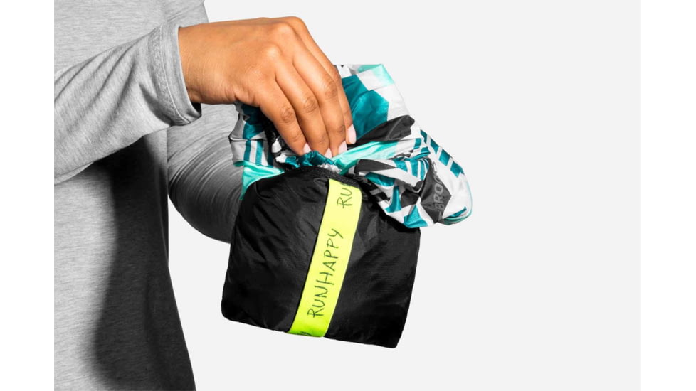 Brooks LSD Women's Running Jacket, Ocean Wave/Black, 2XL 221135-Ocean Wave/Black-XXL