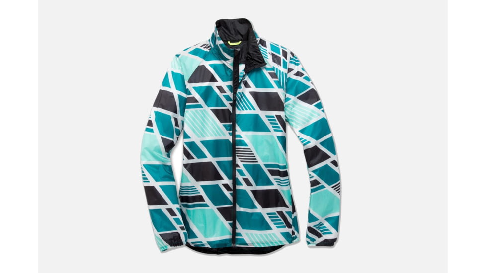 Brooks LSD Women's Running Jacket, Ocean Wave/Black, 2XL 221135-Ocean Wave/Black-XXL