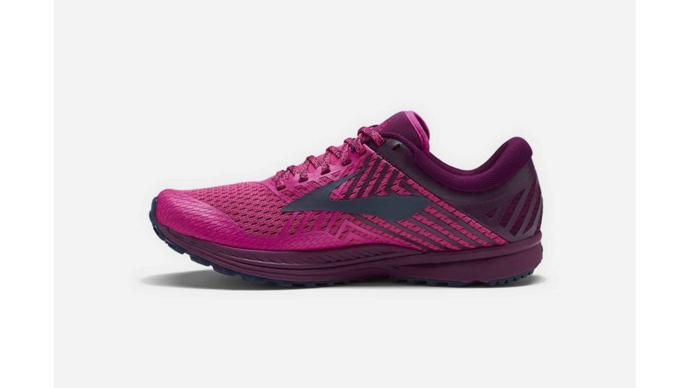 Brooks Mazama 2 Trailrunning Shoes, Pink/Plum/Navy, 5 US, Medium, 1202671B641.050