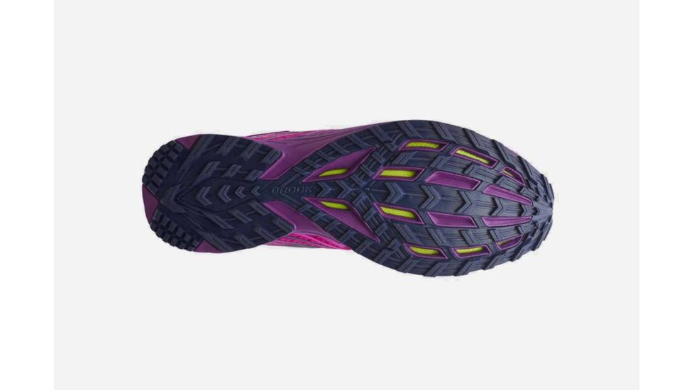 Brooks Mazama 2 Trailrunning Shoes, Pink/Plum/Navy, 5 US, Medium, 1202671B641.050