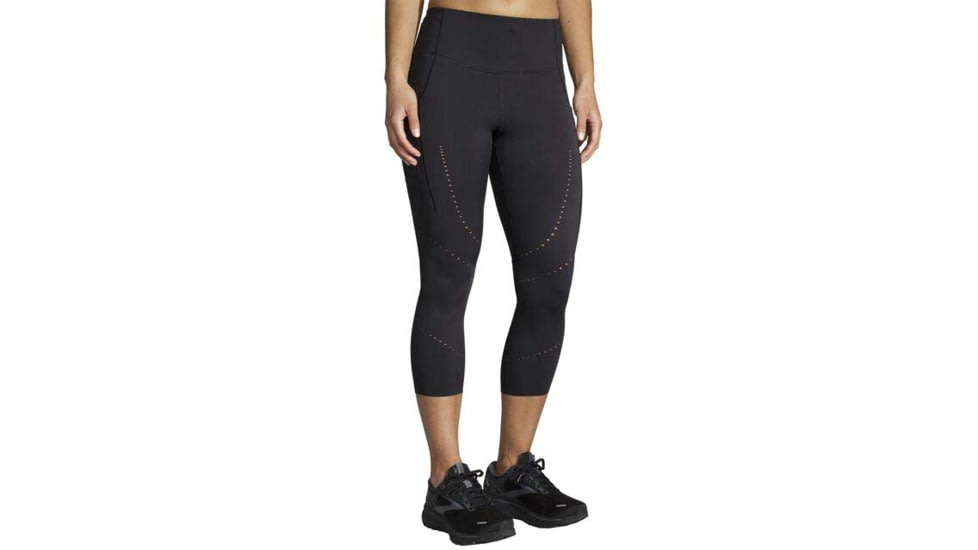 Brooks Method 3/4 Tight - Womens, Black, S, 221522001.025