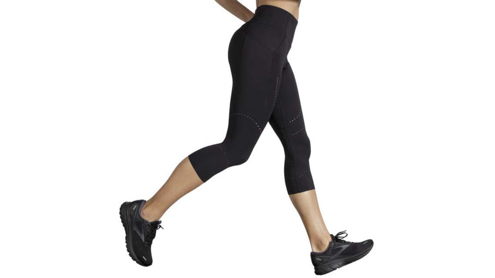 Brooks Method 3/4 Tight - Womens, Black, S, 221522001.025