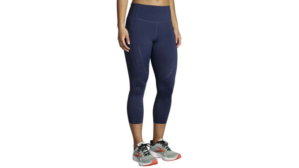 Brooks Method 3/4 Tight - Womens, Navy, M, 221522451.030