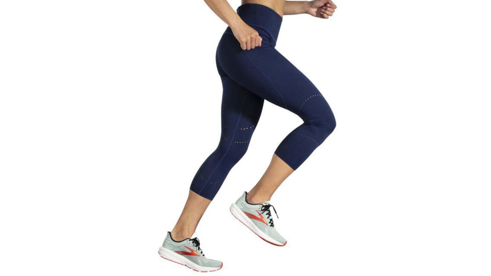 Brooks Method 3/4 Tight - Womens, Navy, M, 221522451.030