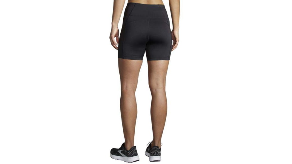 Brooks Method 5in Short Tight - Womens, Black, XL, 221523001.040