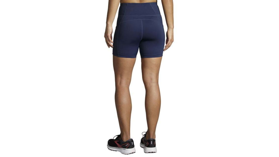 Brooks Method 5in Short Tight - Womens, Navy, XS, 221523451.020