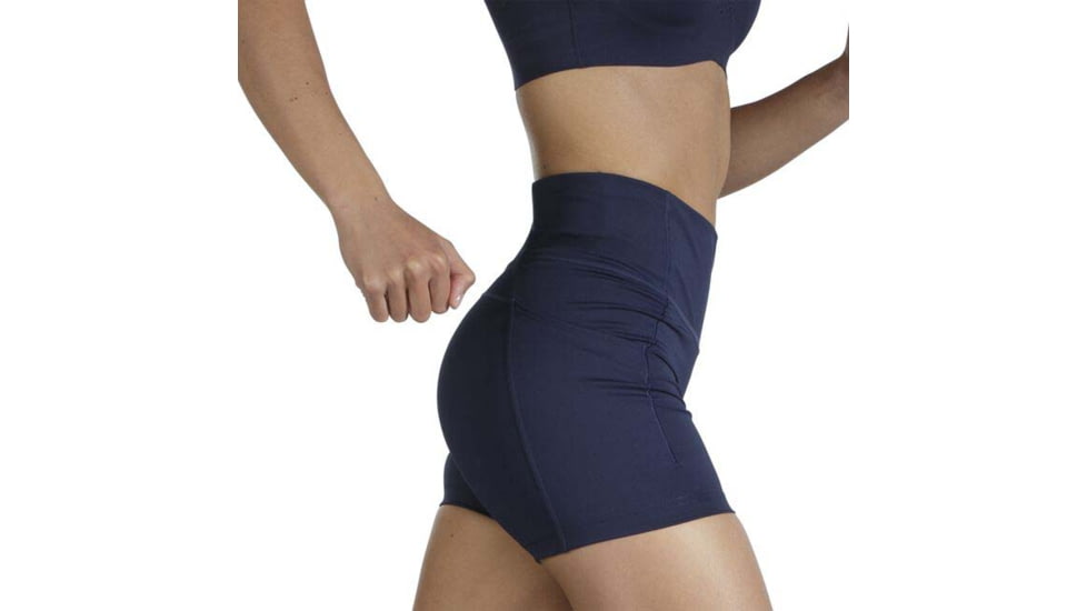 Brooks Method 5in Short Tight - Womens, Navy, XS, 221523451.020
