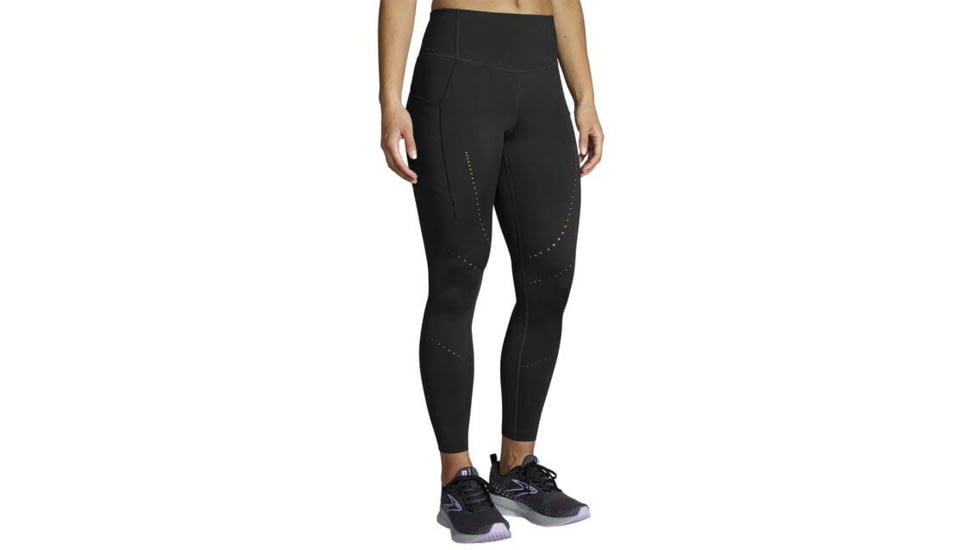 Brooks Method 7/8 Tight - Womens, Black, L, 221524001.035