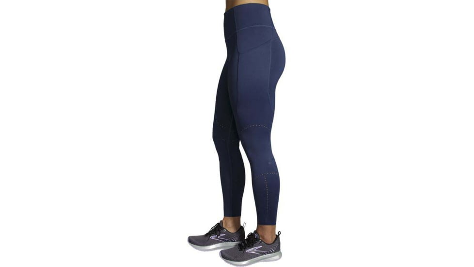 Brooks Method 7/8 Tight - Womens, Navy, L, 221524451.035