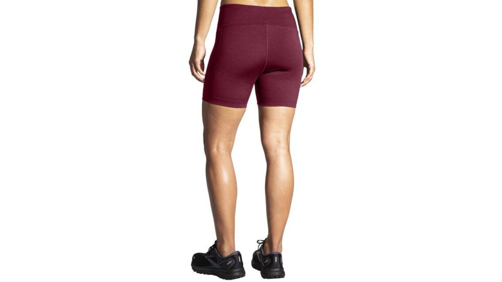 Brooks Moment 5in Short Tight - Womens, Razzmatazz, L, 221584665.035