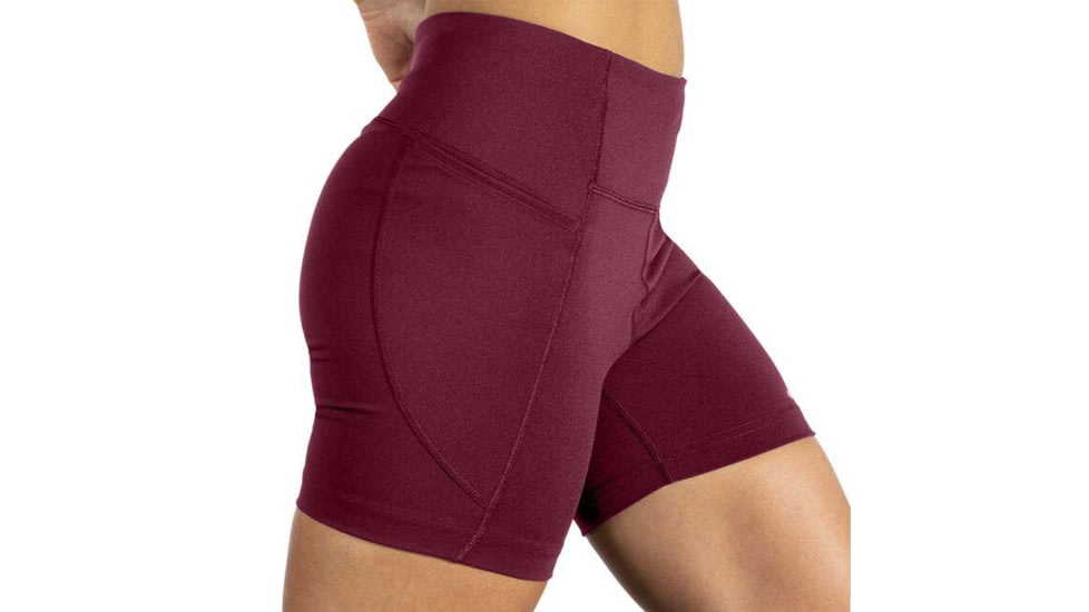 Brooks Moment 5in Short Tight - Womens, Razzmatazz, L, 221584665.035