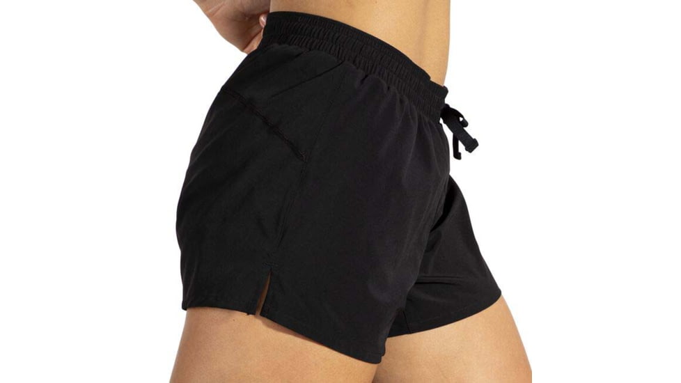 Brooks Moment 5in Short - Womens, Black, XXL, 221582001.045
