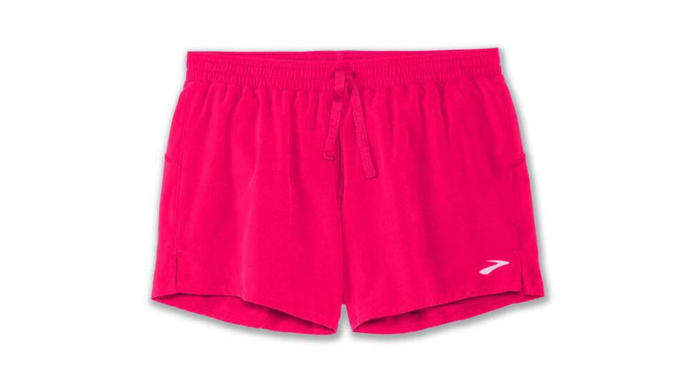 Brooks Moment 5in Short - Womens, Hyper Pink, M, 221582620.030