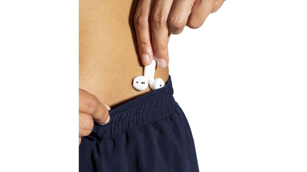 Brooks Moment 5in Short - Womens, Navy, XL, 221582451.040