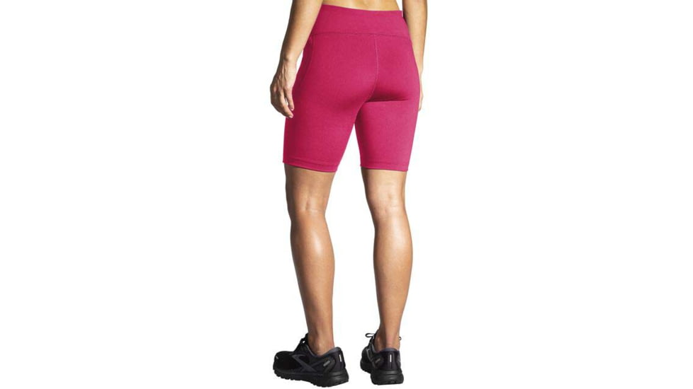 Brooks Moment 8in Short Tight - Womens, Hyper Pink, XL, 221585620.040