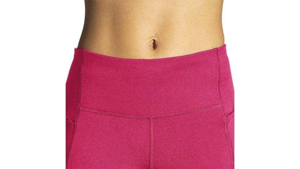 Brooks Moment 8in Short Tight - Womens, Hyper Pink, XL, 221585620.040