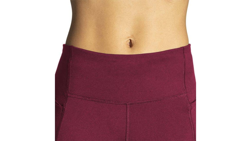 Brooks Moment 8in Short Tight - Womens, Razzmatazz, XL, 221585665.040