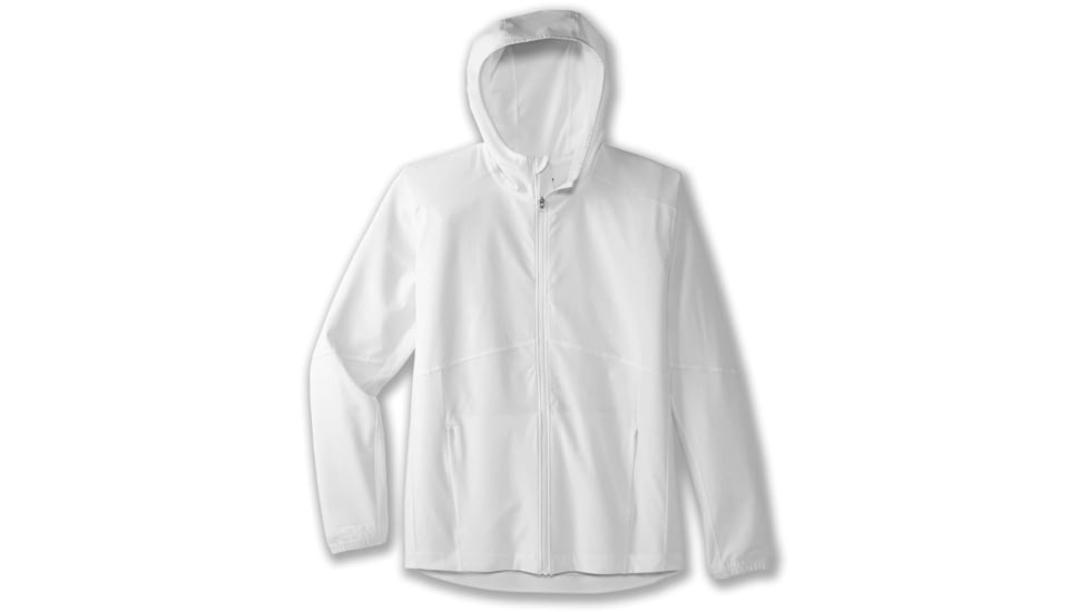 Brooks Moment Jacket - Mens, White, S, 211458119.025
