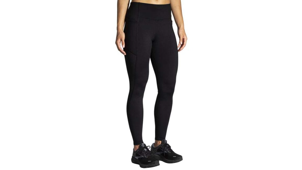 Brooks Moment Tight - Womens, Black, XS, 221586001.020