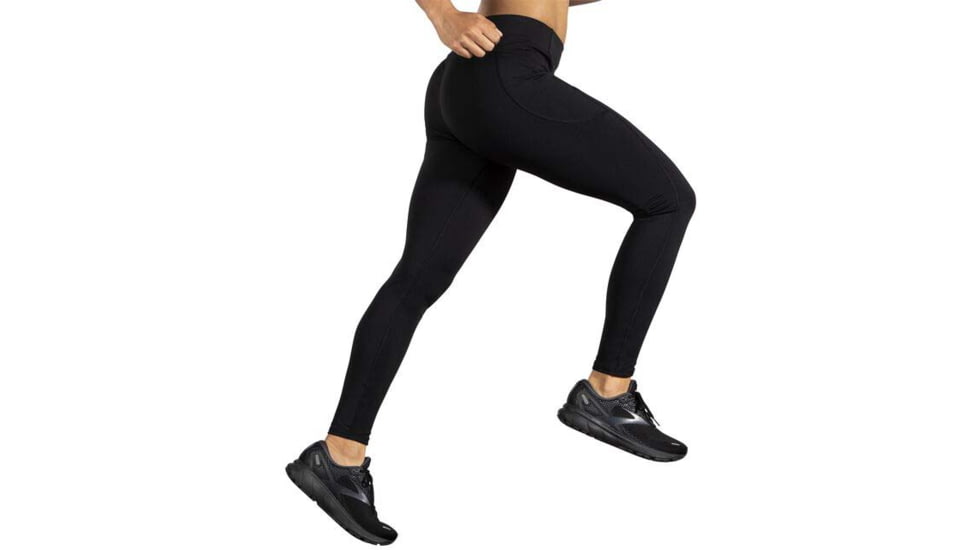 Brooks Moment Tight - Womens, Black, XS, 221586001.020