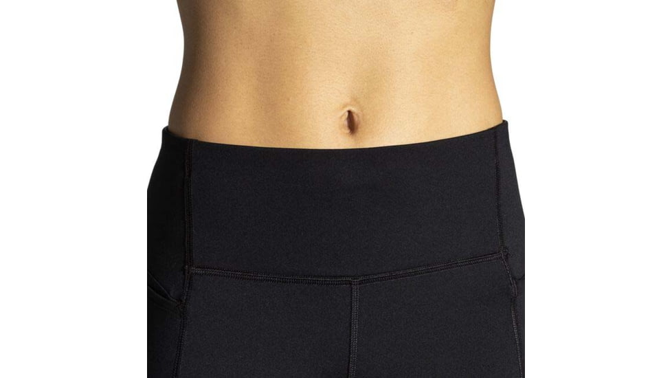 Brooks Moment Tight - Womens, Black, XS, 221586001.020