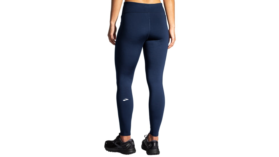 Brooks Moment Tight - Womens, Navy, XS, 221586451.020