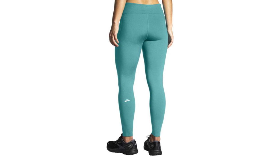 Brooks Moment Tight - Womens, Nile Green, L, 221586336.035