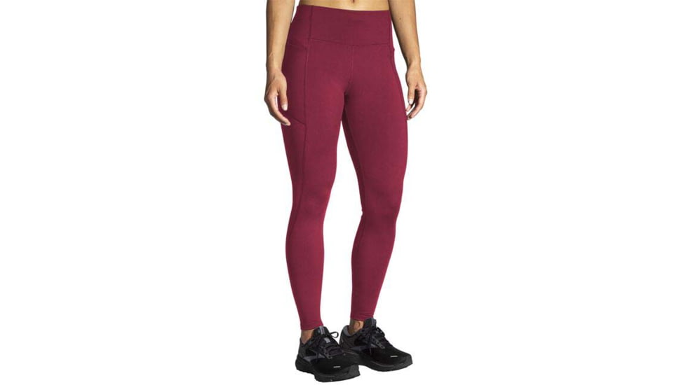 Brooks Moment Tight - Womens, Razzmatazz, M, 221586665.030