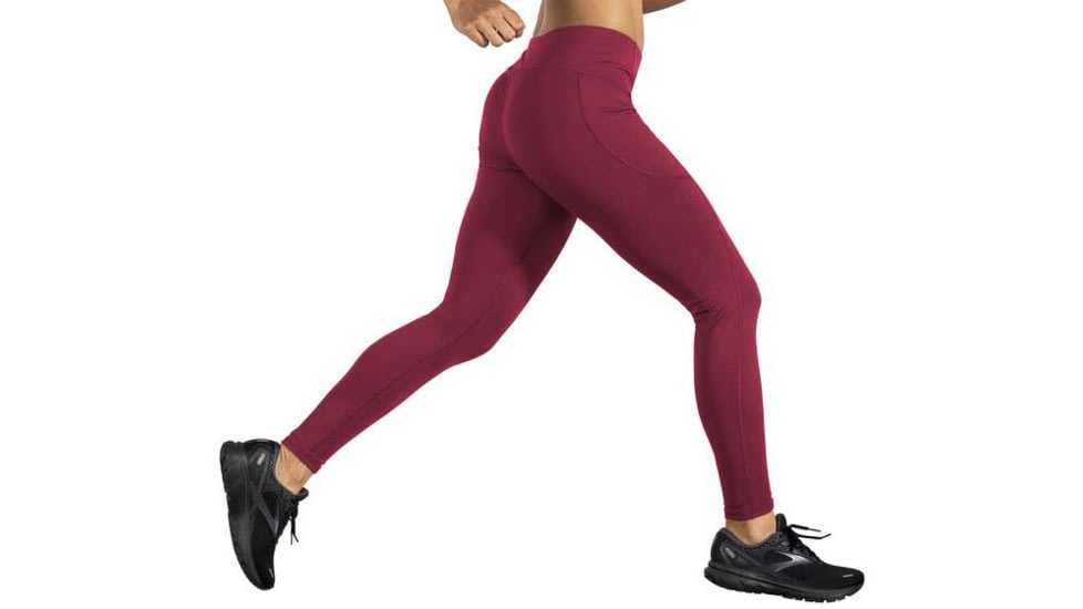 Brooks Moment Tight - Womens, Razzmatazz, M, 221586665.030