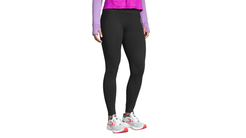 Brooks Momentum Thermal Tight - Women's, Medium, Black, 221501001.030