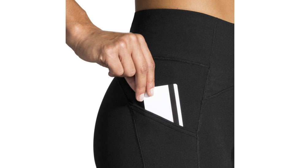 Brooks Momentum Thermal Tight - Women's, Black, M, 221501001.030