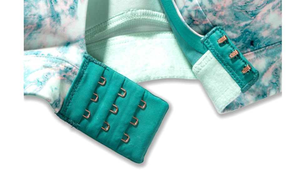 Brooks Moving Comfort Juno Bra - Womens, Mint Marble, 30-D, 350071379.0301D