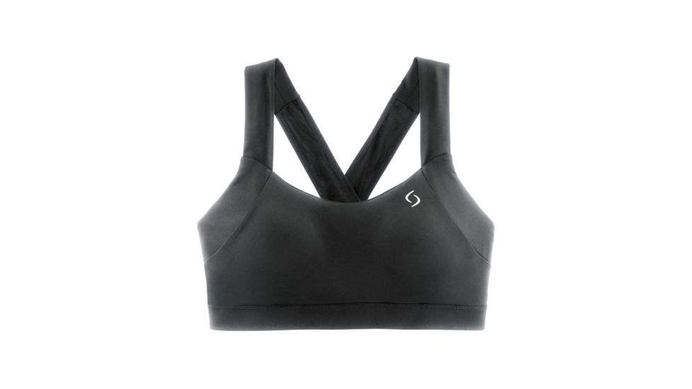 Brooks Moving Comfort UpLift Crossback Bra - Womens, Black, L, 300616001.035