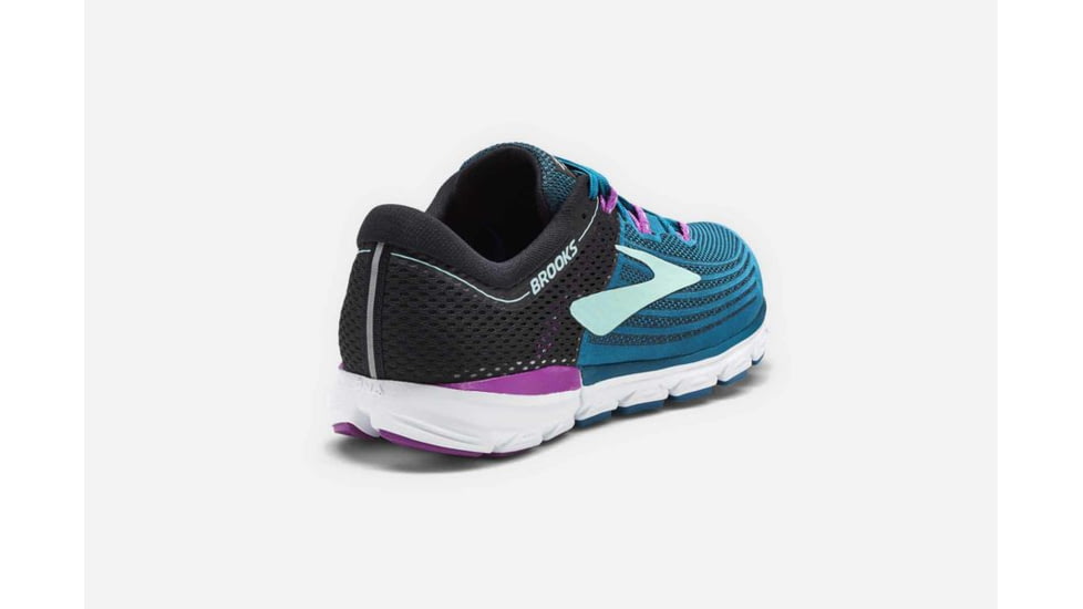 Brooks Neuro 3 Womens Road Running Shoes, Lagoon/Black/Purple, 5 US, Medium, 1202601B329.050