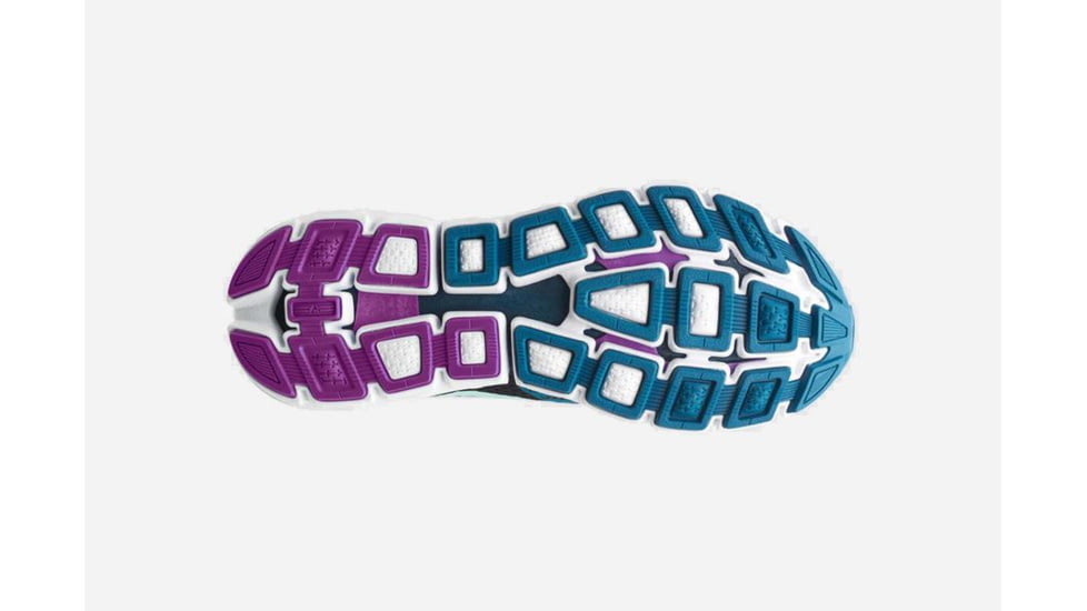 Brooks Neuro 3 Womens Road Running Shoes, Lagoon/Black/Purple, 5 US, Medium, 1202601B329.050