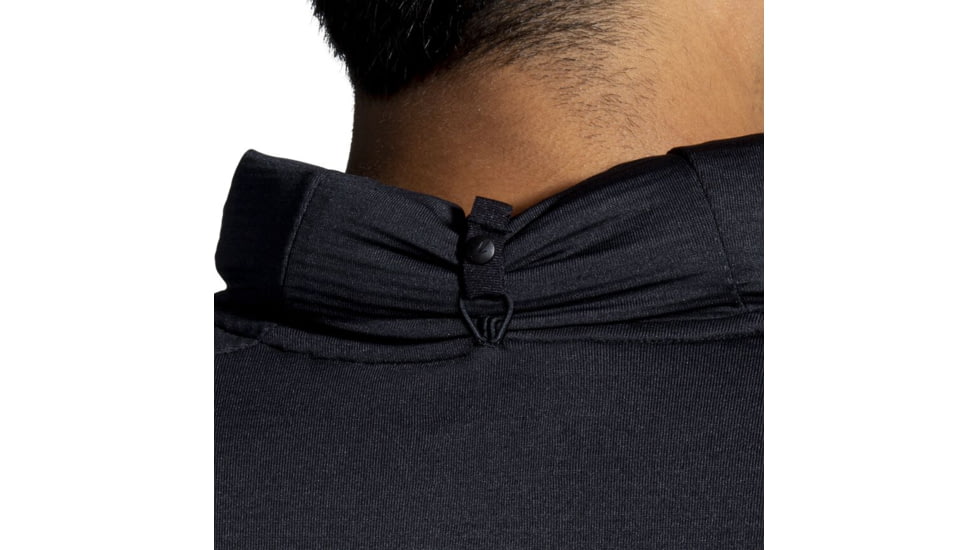 Brooks Notch Thermal Hoodie 2.0 - Mens, Large, Black, 211402001.035
