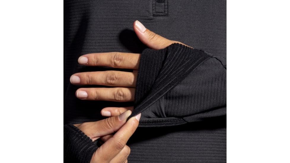 Brooks Notch Thermal Hoodie 2.0 - Womens, Small, Black, 221568001.025