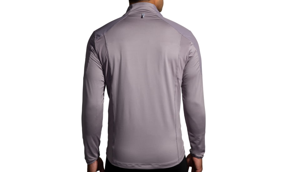 Brooks Notch Thermal Long Sleeve 2.0 - Mens, Frosted Lead, Small, 211403580.025