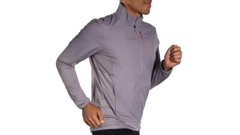 Brooks Notch Thermal Long Sleeve 2.0 - Mens, Frosted Lead, Small, 211403580.025