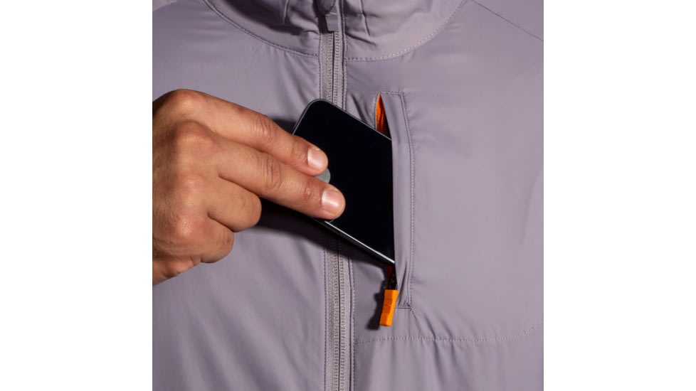 Brooks Notch Thermal Long Sleeve 2.0 - Mens, Frosted Lead, Small, 211403580.025