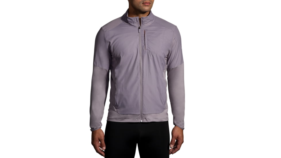 Brooks Notch Thermal Long Sleeve 2.0 - Mens, Frosted Lead, Small, 211403580.025