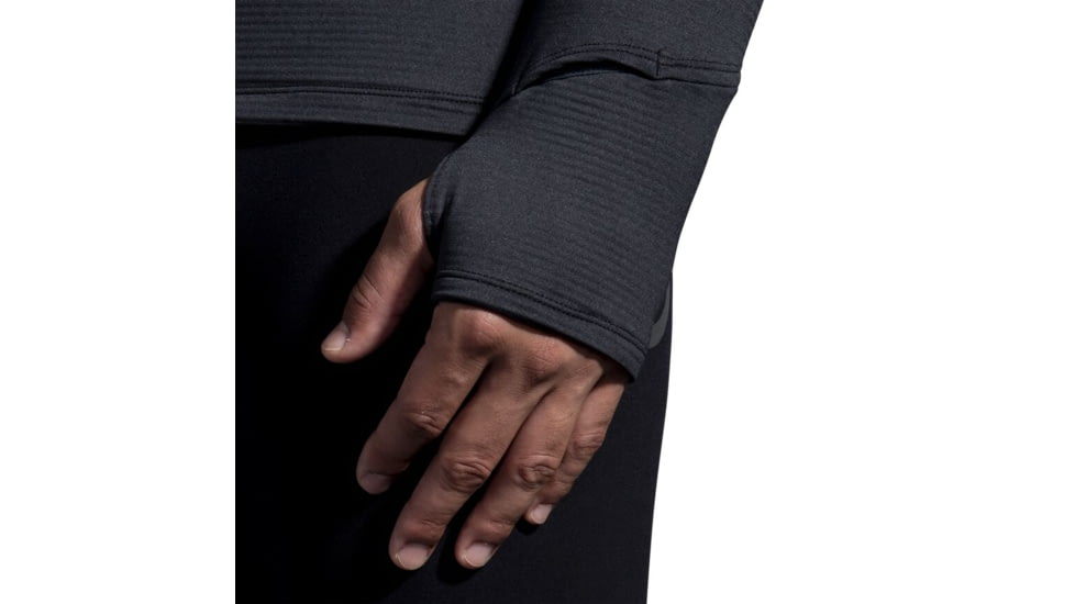 Brooks Notch Thermal Long Sleeve 2.0 - Mens, Extra Large, Black, 211403001.040
