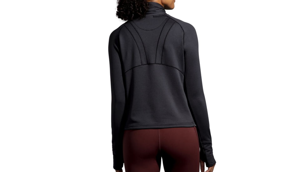 Brooks Notch Thermal Long Sleeve 2.0 - Womens, Medium, Black, 221567001.030